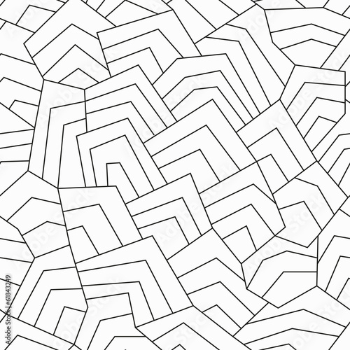 monochrome ancient seamless pattern