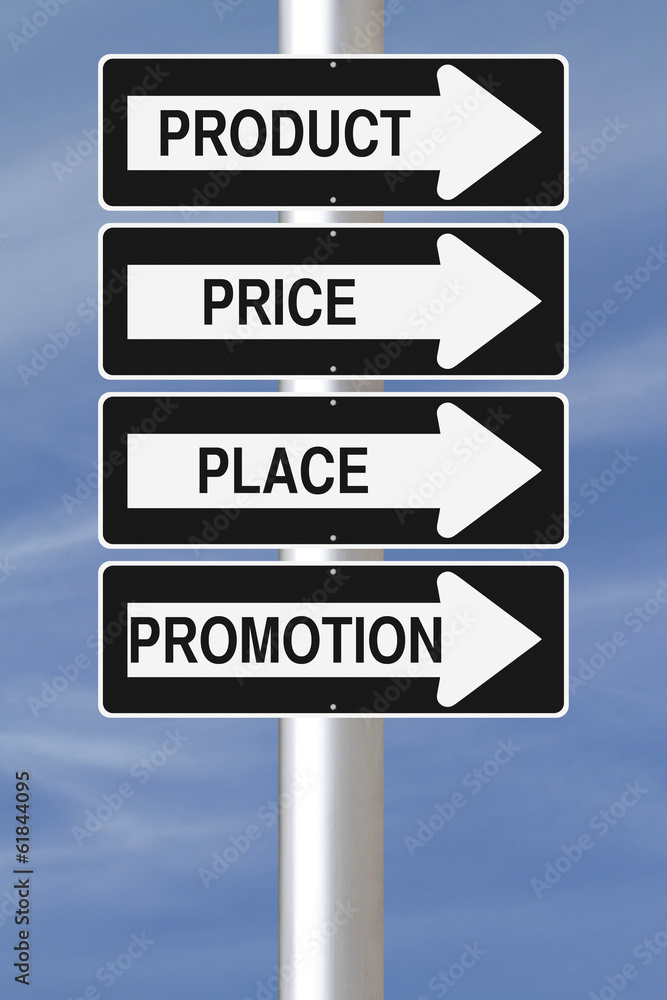 Fototapeta premium Marketing Elements