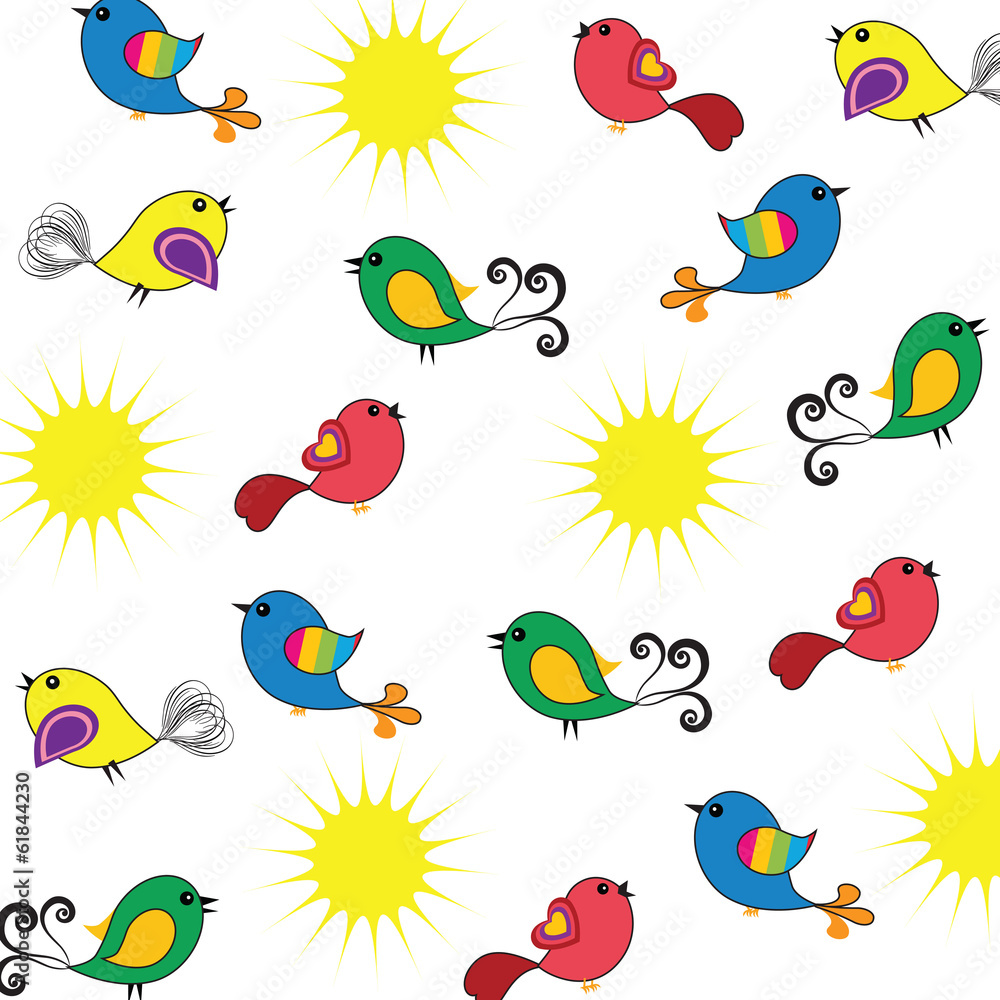 Birds background Birds background