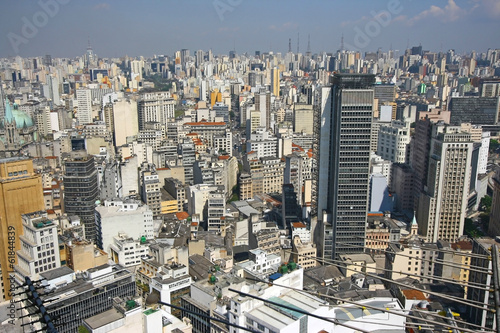 Sao Paulo skyline  Brazil.