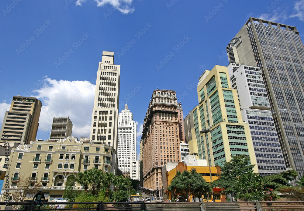 Sao Paulo skyline, Brazil.