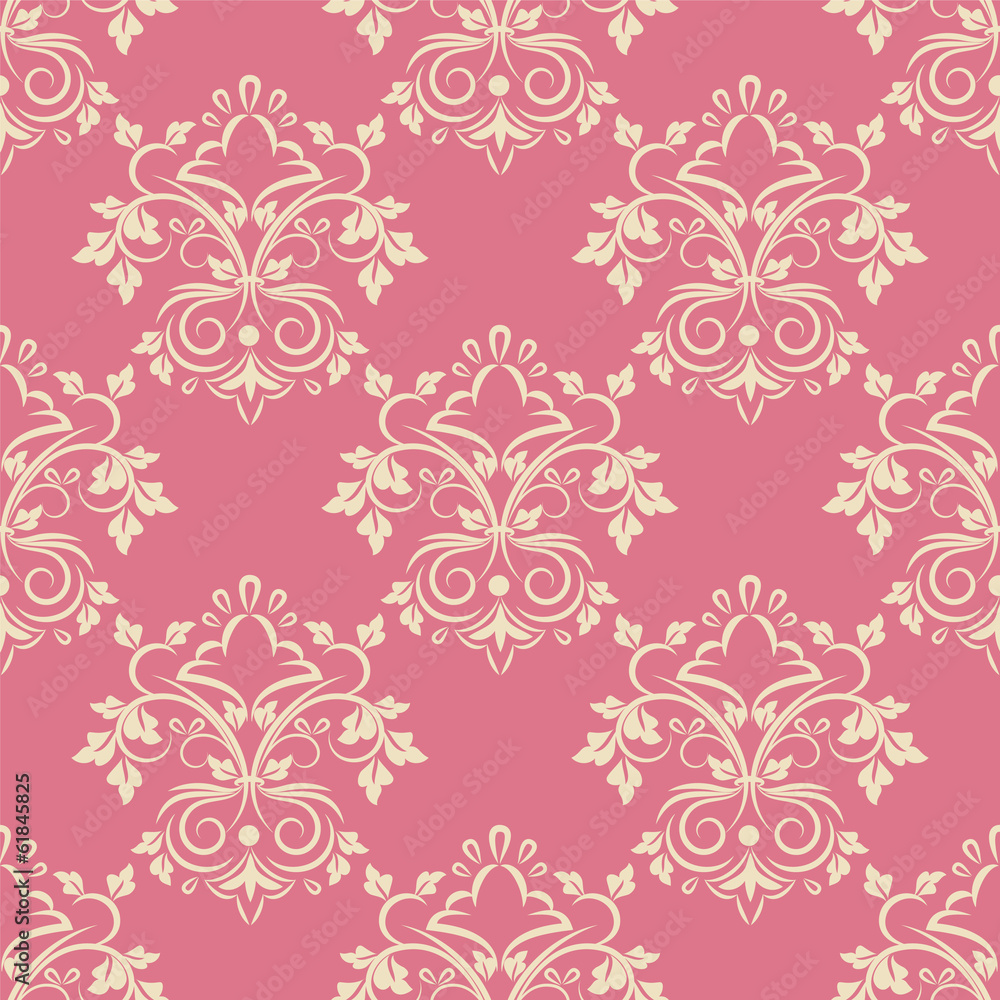 vector seamless backdrop. damask pattern. flower wallpaper vector seamless backdrop. damask pattern. flower wallpaper