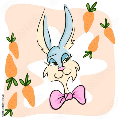 rabbit with carrot