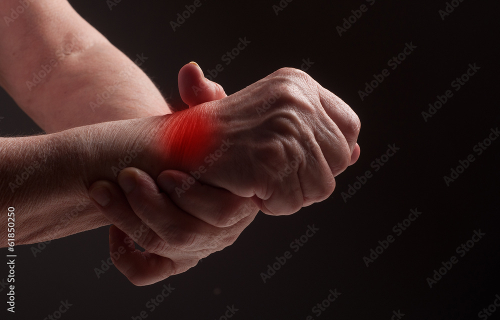 Senior hands. Suffering from pain and rheumatism Senior hands. Suffering from pain and rheumatism