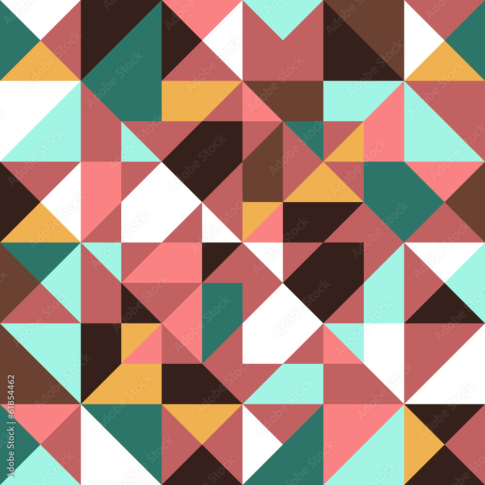 Retro seamless pattern geometric shapes Retro seamless pattern geometric shapes
