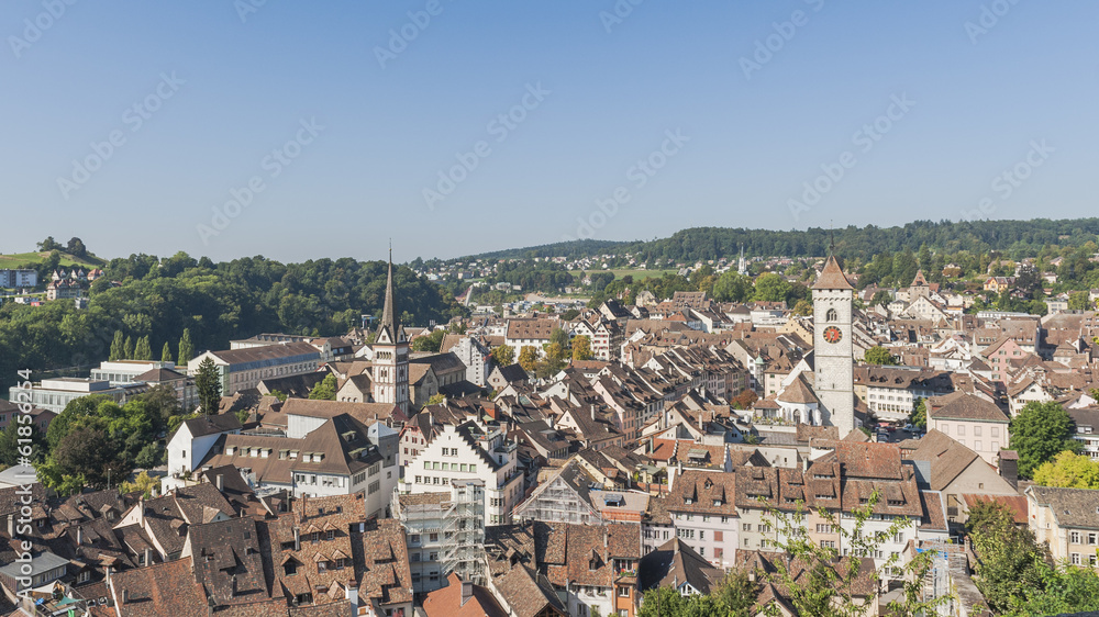 Schaffhausen, Altstadt, Stadtrundgang, Somme, Schweiz