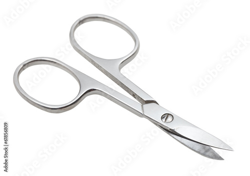 pair of manicure nail scissors