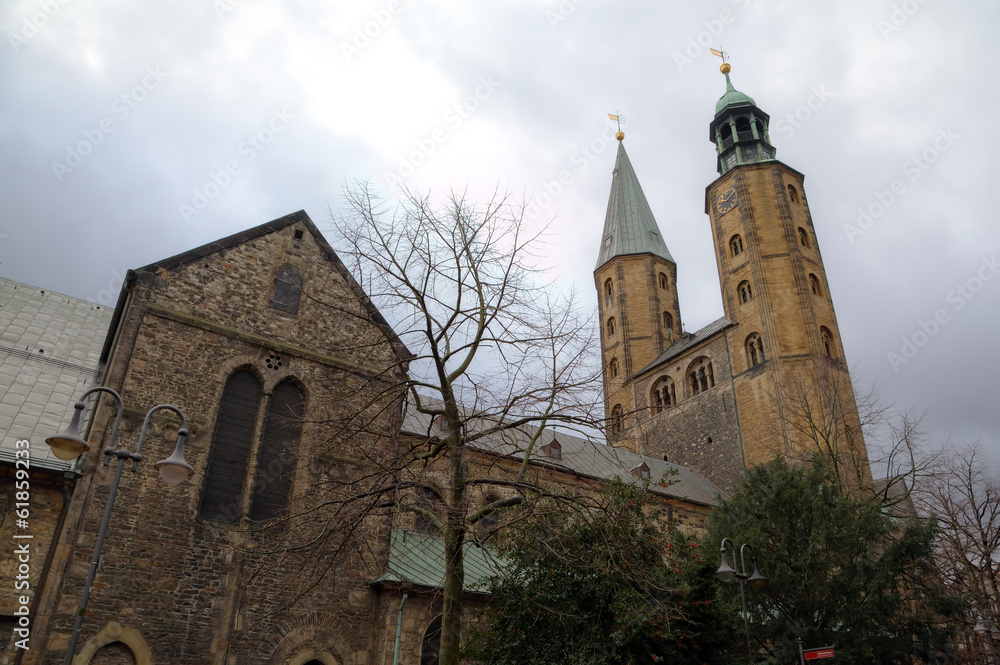 Market Church (Marktkirche) of St. Cosmas and Damian. Goslar, Ge