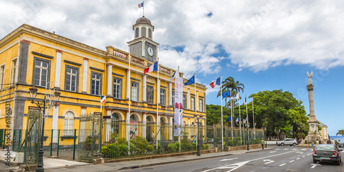 Townhall of Saint-Denis, La Réunion photo