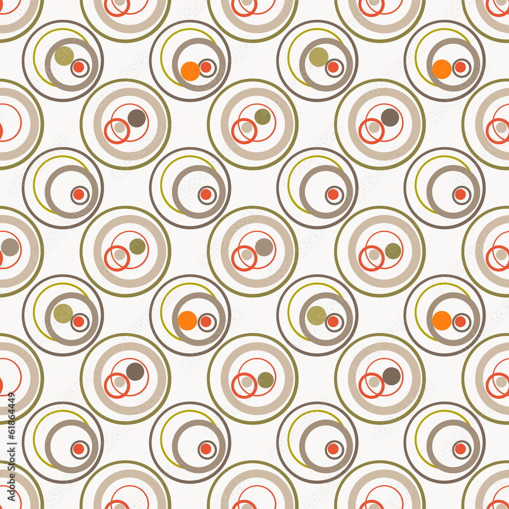 Circles seamless pattern Circles seamless pattern