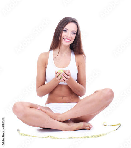 Beautiful young woman and m...