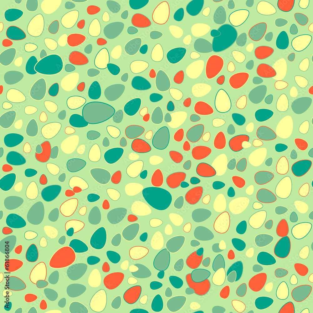 Easter eggs seamless pattern Easter eggs seamless pattern