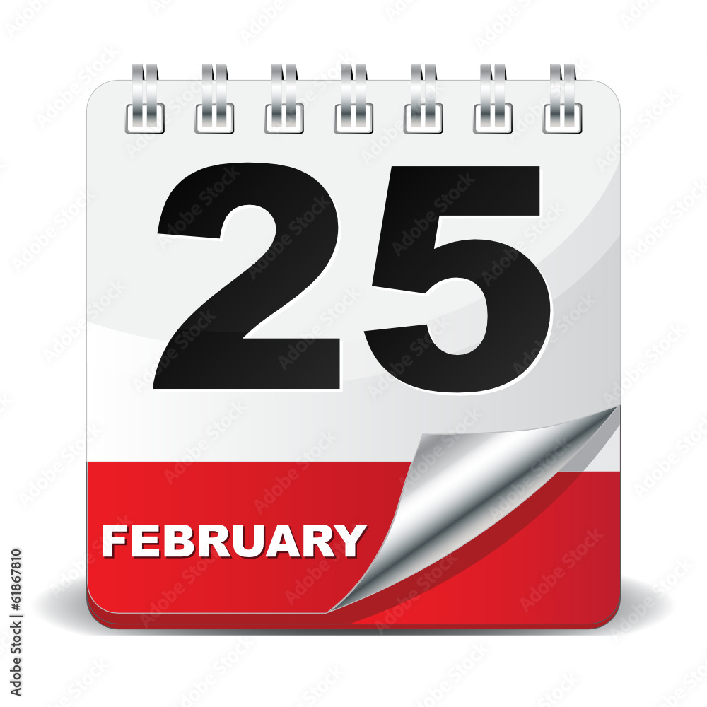 25 FEBRUARY ICON 25 FEBRUARY ICON