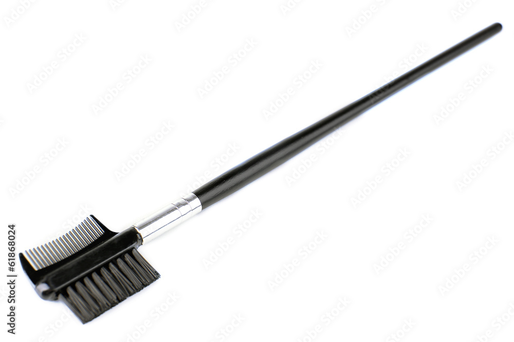 Cosmetic brush isolated on white