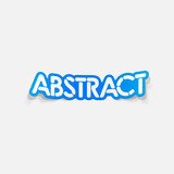 realistic design element: abstract