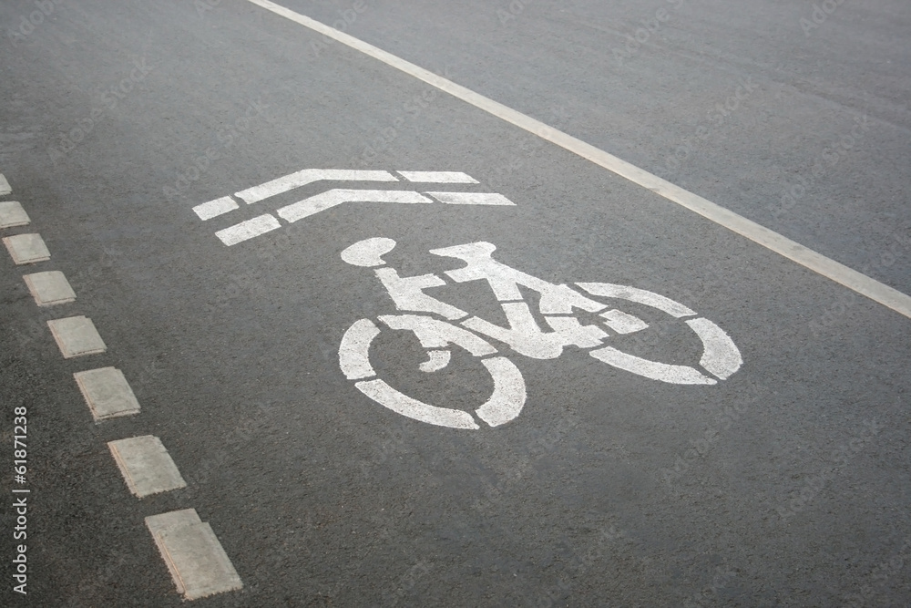 Obraz premium pathway for bike