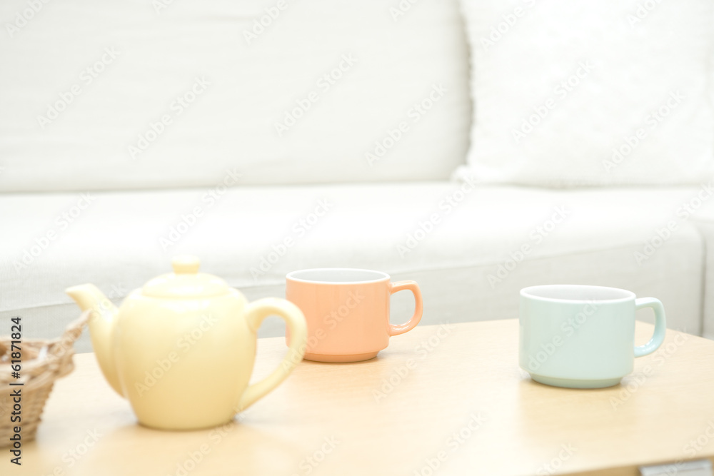 cup on table cup on table