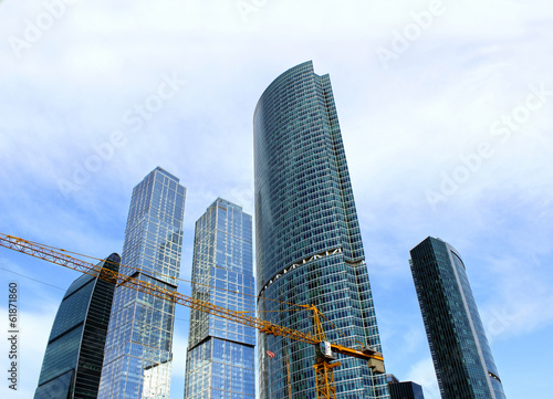 Skyscrapers of Business Center "Moscow-City"