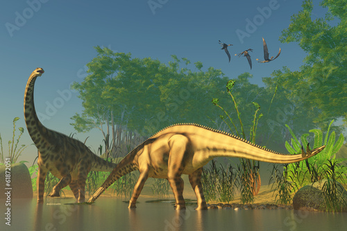 Spinophorosaurus in Swamp