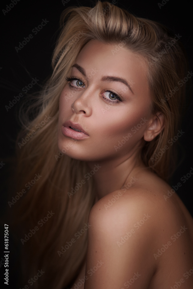 Portrait of a stunning blonde beauty Portrait of a stunning blonde beauty