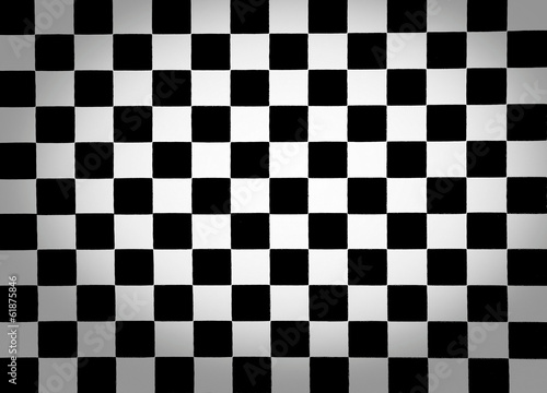 Black and white checkered abstract background