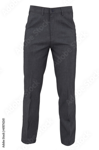 trousers for men isolated on a white background photo