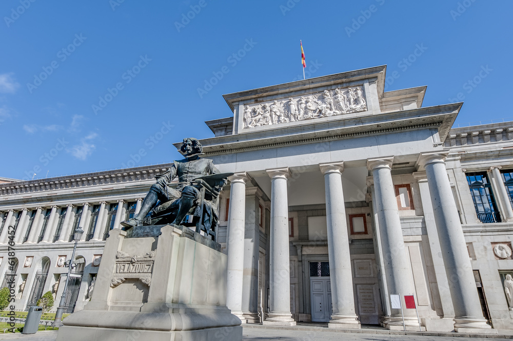 Fototapeta premium Prado Museum in Madrid, Spain
