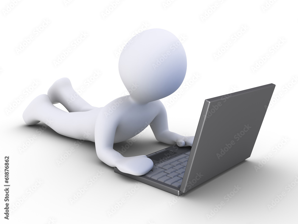 Person is using a computer Person is using a computer