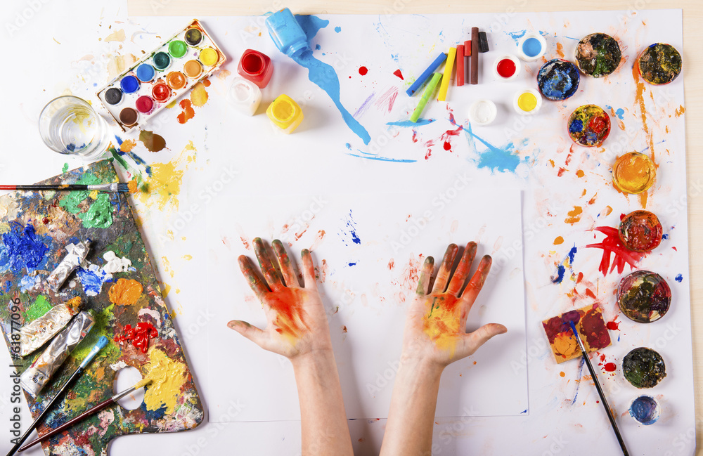 Obraz premium Art concept