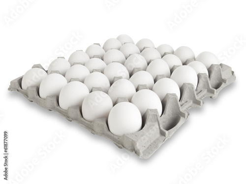 30 White Eggs