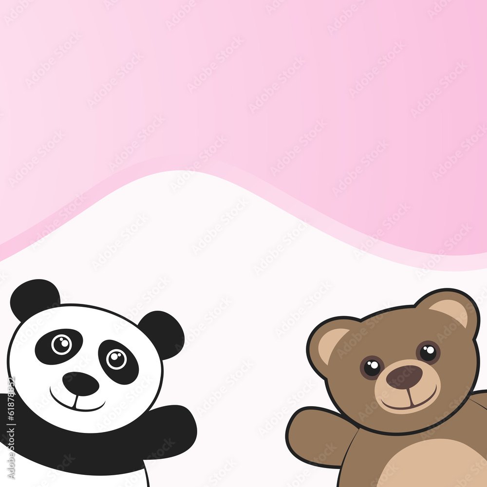 Fototapeta premium Couple bears