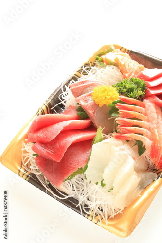 Japanese cuisine, freshness sashimi raw fish