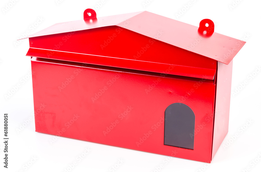 Red mailbox Red mailbox