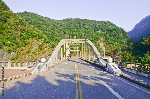 Bridge in the Taroko National Park, Taiwan