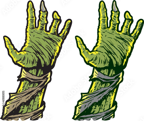 Zombie hands