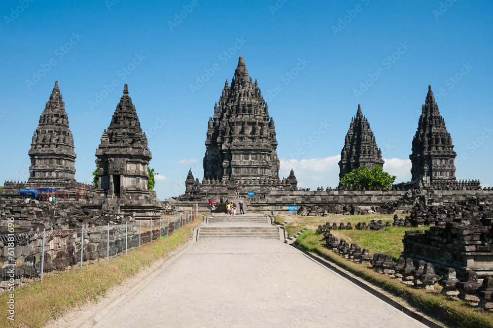 Prambanan, a UNESCO World Heritage Site of Indonesia.