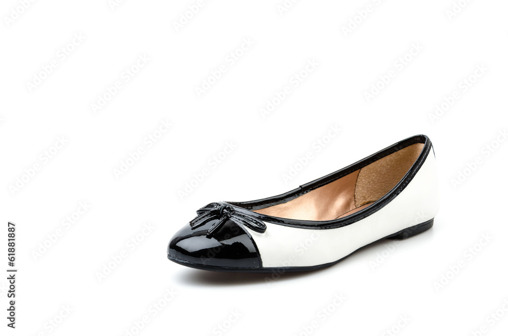 Fototapeta premium Sandal shoes isolated white background