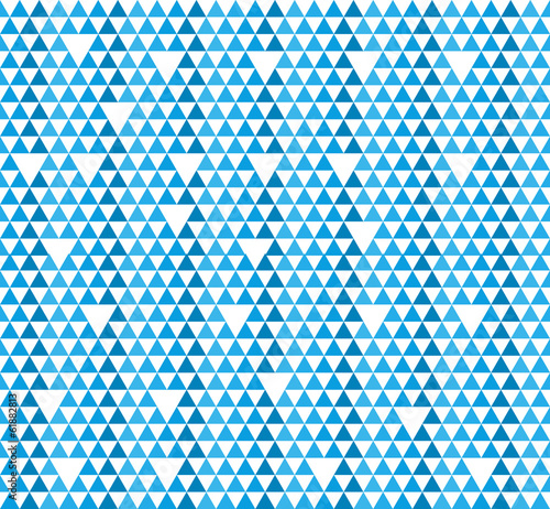 Seamless blue colorful geometry texture background vector