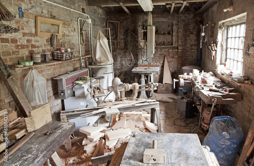 Carpenter's workshop.