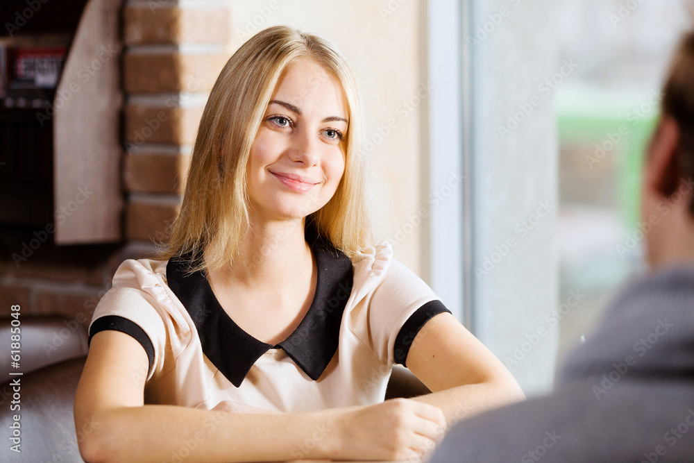 Couple on date