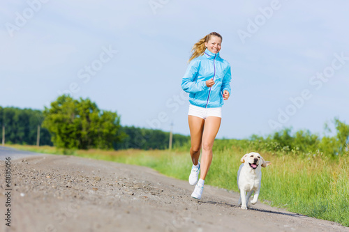 Running outdoor © Sergey Nivens