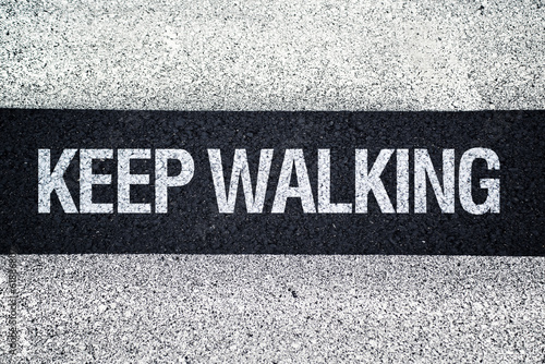 Keep walking on Pedestrian crossing