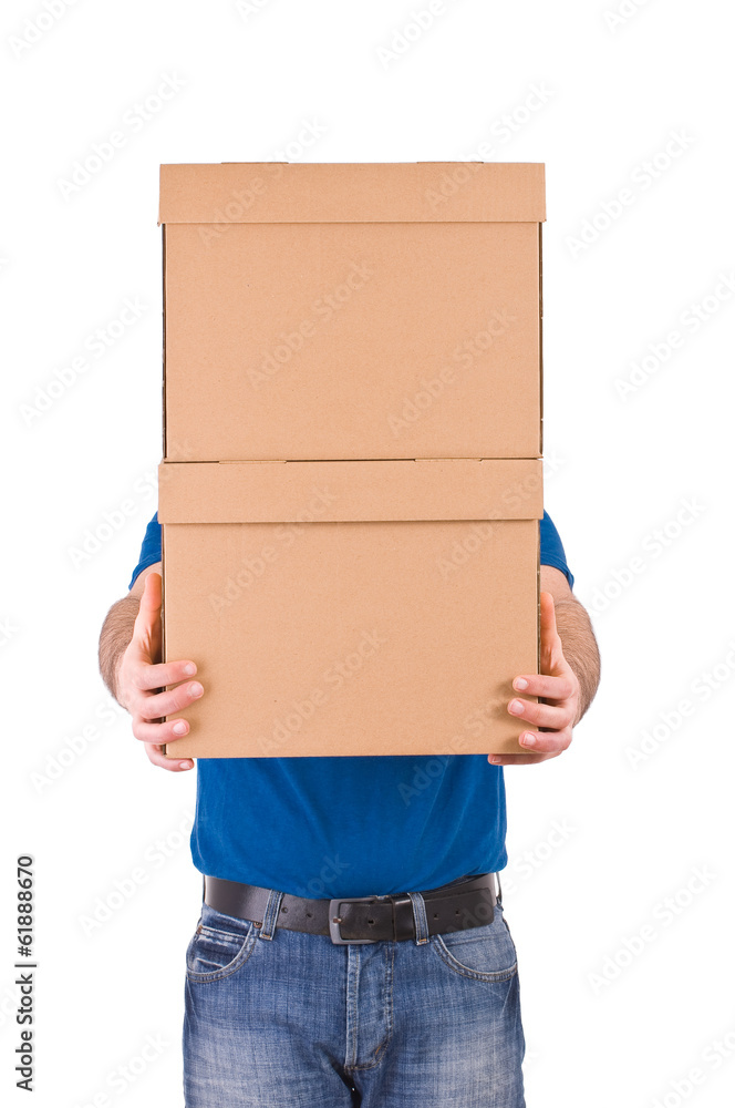 Delivery man. Delivery man.