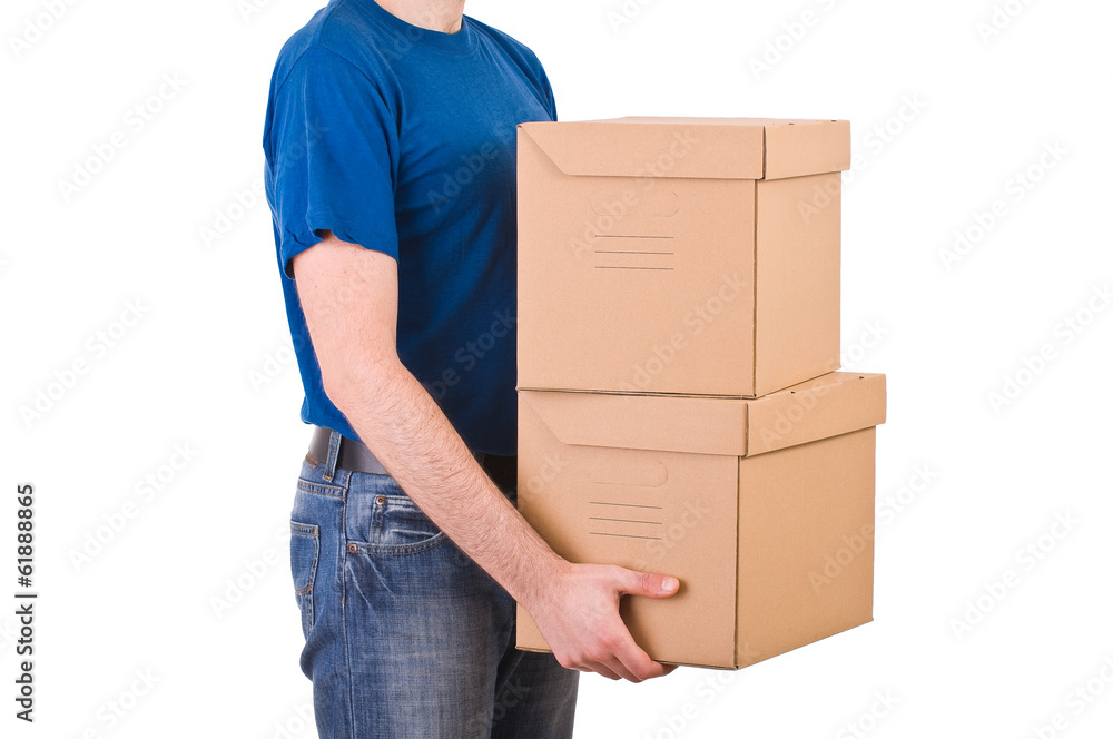 Delivery man. Delivery man.