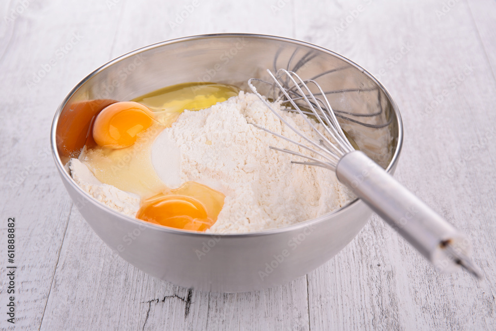 flour and eggs flour and eggs