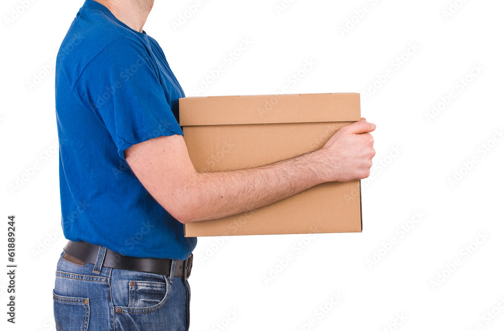 Delivery man. Delivery man.