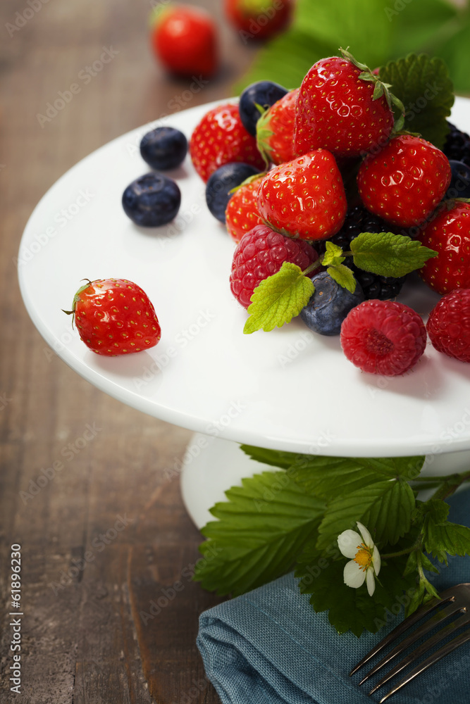 Assorted berries Assorted berries