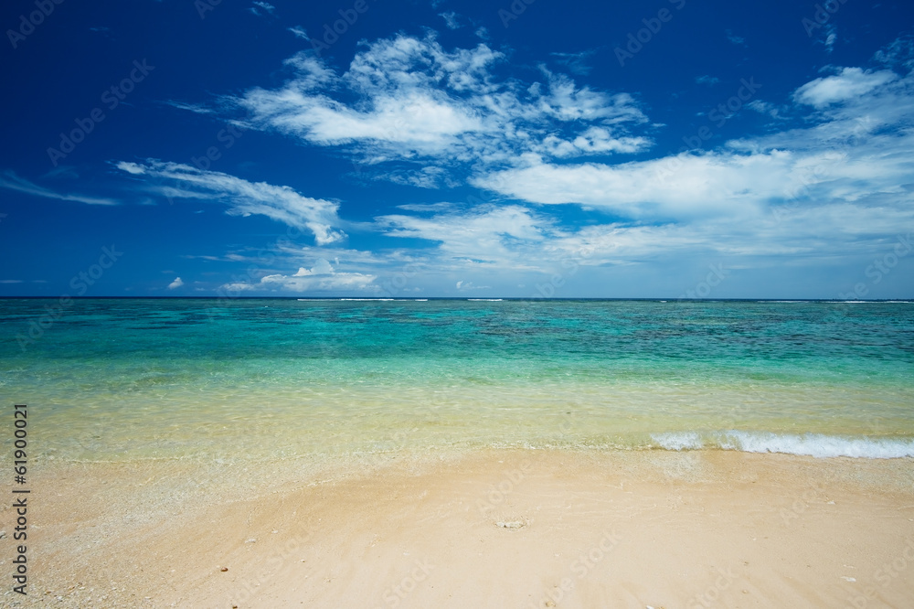 Obraz premium 吉野海岸の水平線, 宮古島/沖縄県