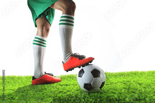 legs of football player