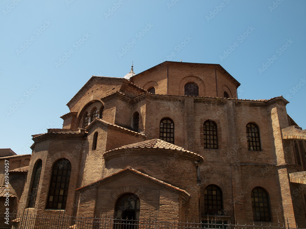 Basilica of San Vitale in Ravenna,Italy